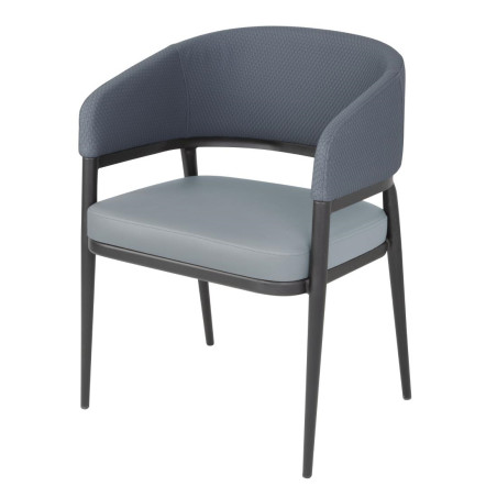 Fauteuils d'intérieur Bolero Meridian bleus (lot de 2)