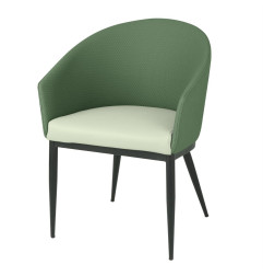 Fauteuils d'intérieur Bolero Meridian verts (lot de 2)
