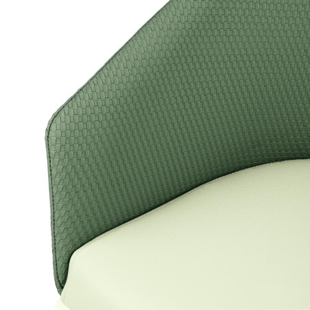 Fauteuils d'intérieur Bolero Meridian verts (lot de 2)