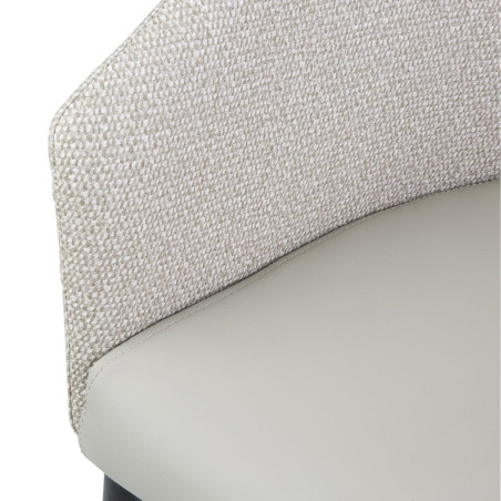 Fauteuils d'intérieur Bolero Meridian écrus (lot de 2)