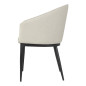 Fauteuils d'intérieur Bolero Meridian écrus (lot de 2)