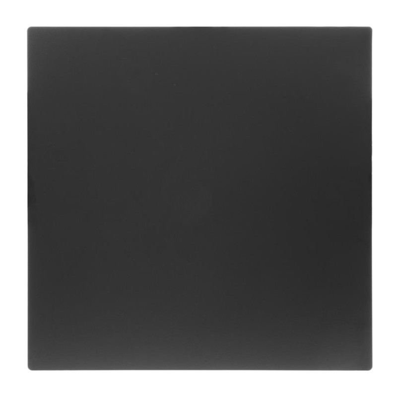 Plateau de table d'extérieur carré noir mat Bolero 700 mm
