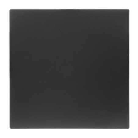 Plateau de table d'extérieur carré noir mat Bolero 700 mm