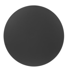 Plateau de table d'extérieur rond noir mat Bolero 600 mm