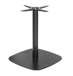 Pied de table en fonte Bolero noir 720x600mm