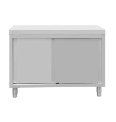 Armoire sur pieds en acier inoxydable Vogue 900x1200x600mm