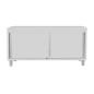 Armoire sur pieds en acier inoxydable Vogue 900x1800x600mm