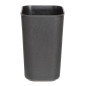 Poubelle pour hôtel/bureau noire Bolero 14L 