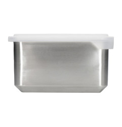 Plat de stockage alimentaire en acier inoxydable tout-en-un Masterclass 2,7L
