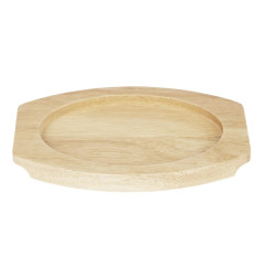 Planche en hévéa pour plat ovale en fonte Olympia 230x135mm pour FW818