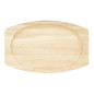 Planche en hévéa pour plat ovale en fonte Olympia 335x205mm pour GJ557
