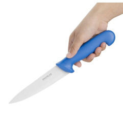 Couteau de cuisinier Hygiplas bleu 16cm