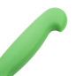 Couteau à trancher denté Hygiplas vert 248mm