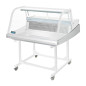 Support mobile pour vitrine réfrigérée de comptoir à poisson Polar Série G 175L