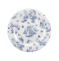 Assiettes plates Churchill Vintage Prints Prague Toile Print 305mm (Lot de 6)