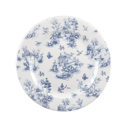 Assiettes plates Churchill Vintage Prints Prague Toile Print 305mm (Lot de 6)