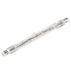 Ampoule infrarouge quartz nue R7 118mm 200W