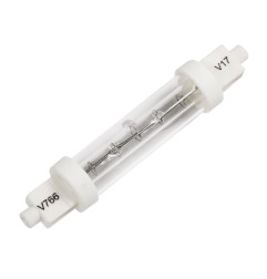 Ampoule à quartz infrarouge gainée R7 118mm 200W
