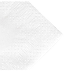 Serviettes ouate blanches Duni 330mm (Lot de 1000)