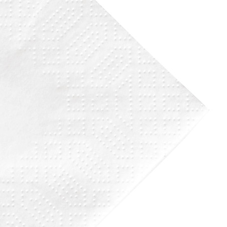 Serviettes ouate blanches Duni 330mm (Lot de 1000)