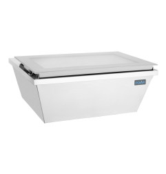 Congélateur à glace de comptoir Polar Série G 4 bacs Napoli