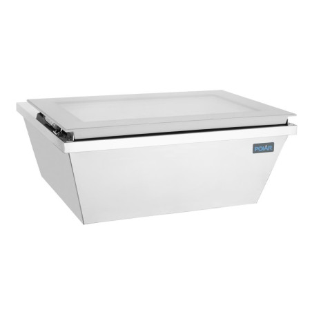 Congélateur à glace de comptoir Polar Série G 4 bacs Napoli