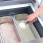 Congélateur à glace de comptoir Polar Série G 4 bacs Napoli