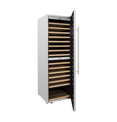 Cave à vin bi-zone Polar Série G inox 172 bouteilles