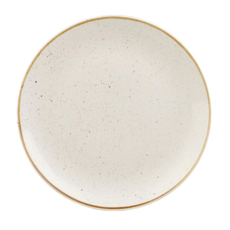 Assiettes rondes Churchill Stonecast Barley White 286mm (Lot de 12)