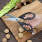 Ciseaux de cuisine professionnels en inox Vogue