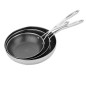 Sauteuse en inox avec revêtement Tri-Shield Vogue 20cm