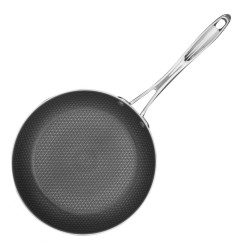 Sauteuse en inox avec revêtement Tri-Shield Vogue 24cm
