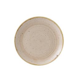 Assiettes rondes Churchill Stonecast Nutmeg Cream 217mm (Lot de 12)