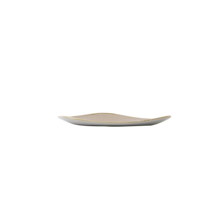 Assiettes triangulaires Churchill Stonecast Nutmeg Cream 192mm (Lot de 12)