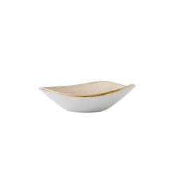 Bols triangulaires Churchill Stonecast Nutmeg Cream 235mm (Lot de 12)