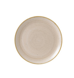 Assiettes rondes Churchill Stonecast Nutmeg Cream 324mm (Lot de 6)