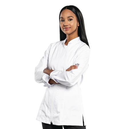 Veste de cuisine femme Chaud Devant Monza blanche L