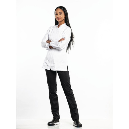 Veste de cuisine femme Chaud Devant Monza blanche L