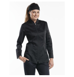 Veste de cuisine femme Chaud Devant Monza noire XL