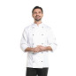 Veste de cuisine mixte Chaud Devant Firenze blanche XXXL