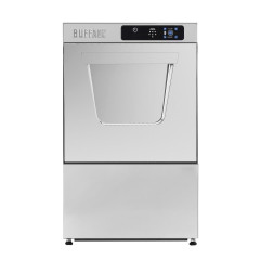 Lave-verres digital Buffalo avec pompe de vidange casier 400mm