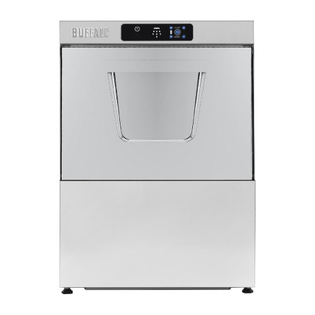 Lave-vaisselle digital dessous de comptoir Buffalo avec pompe de vidange casier 500mm