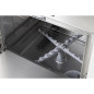Lave-vaisselle digital dessous de comptoir Buffalo avec pompe de vidange casier 500mm