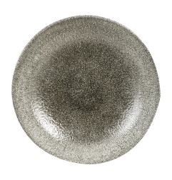 Assiettes coupe ronde Churchill Studio Prints Raku Quartz Black 248mm (Lot de 12)