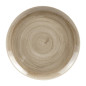 Assiettes rondes Churchill Stonecast Patina Antique Taupe 288mm (Lot de 10)