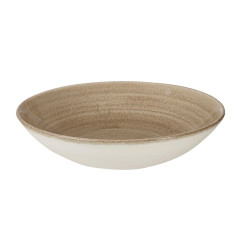 Assiettes rondes Churchill Stonecast Patina Antique Taupe 182mm (Lot de 7)