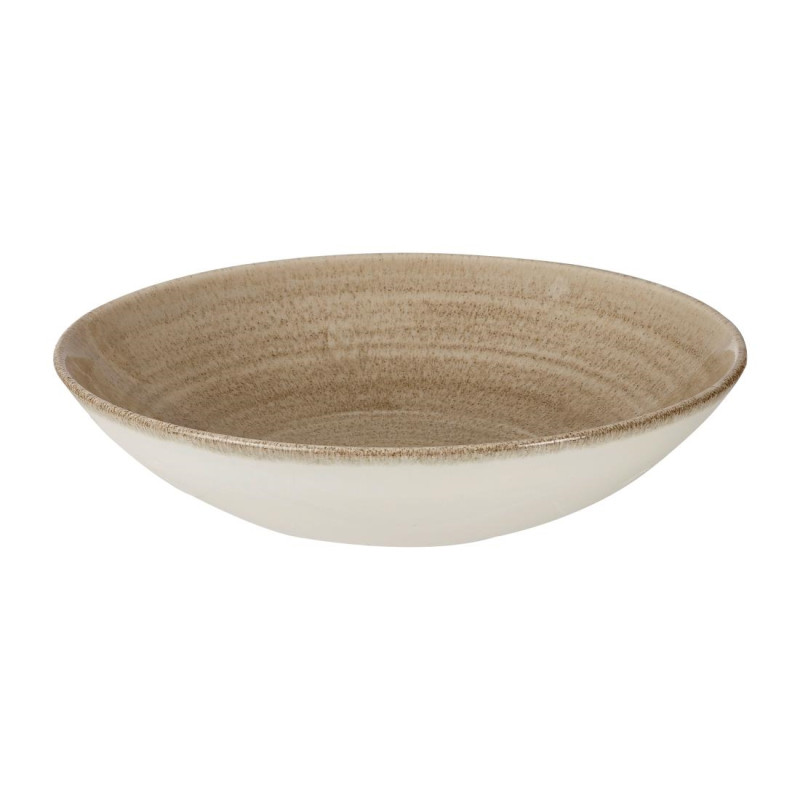 Assiettes rondes Churchill Stonecast Patina Antique Taupe 182mm (Lot de 7)