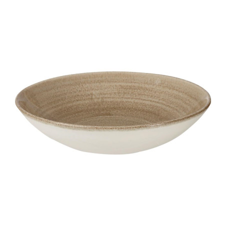 Assiettes rondes Churchill Stonecast Patina Antique Taupe 182mm (Lot de 7)