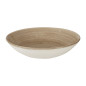 Assiettes rondes Churchill Stonecast Patina Antique Taupe 182mm (Lot de 7)