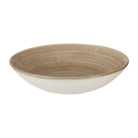 Assiettes rondes Churchill Stonecast Patina Antique Taupe 182mm (Lot de 7)